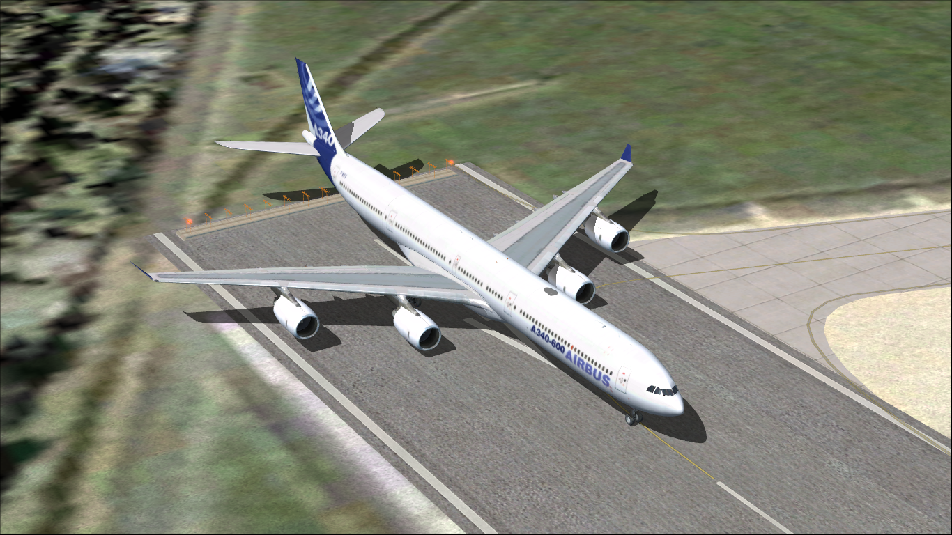 Airbus A-340, Скачать самолеты для FSX