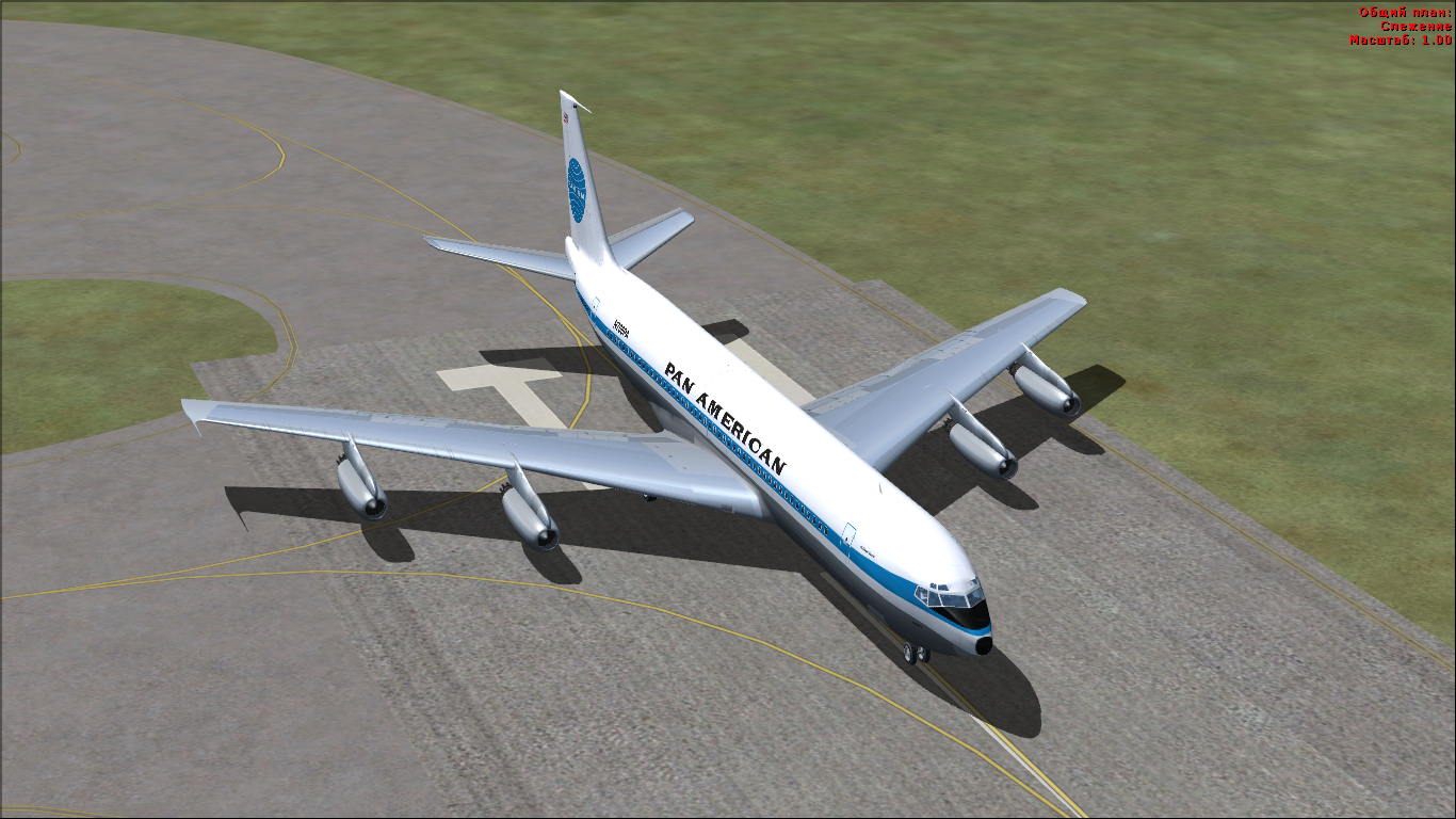 Boeing 707 для Microsoft Flight Simulator X