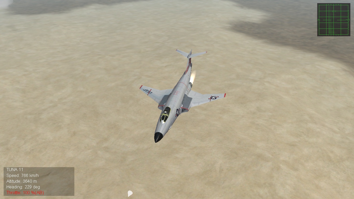 истребитель McDonnel F-101 Voodoo для Strike Fighters 2